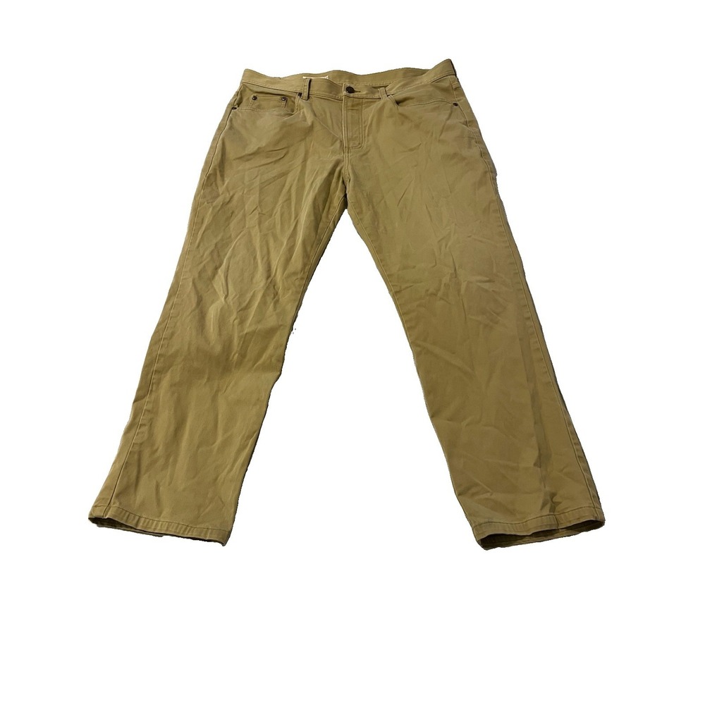 Onward reserve Pants Mens 38x30 Beige Khaki Cotton Straight Leg 5-Pocket Casual